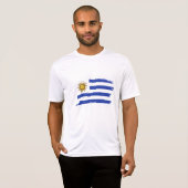 Uruguay-vlag T-shirt (Voorkant volledig)