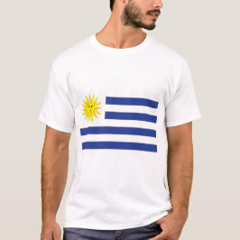 Uruguay-vlag T-shirt