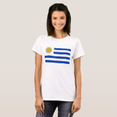 Uruguay-vlag T-shirt (Voorkant volledig)