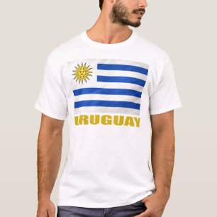 Uruguay-vlag T-shirt
