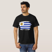 Uruguay-vlag T-shirt (Voorkant volledig)