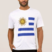 Uruguay-vlag T-shirt (Voorkant)