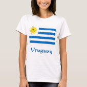 Uruguay-vlag T-shirt (Voorkant)