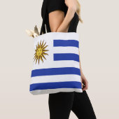 Uruguay-vlag Tote Bag (Dichtbij)