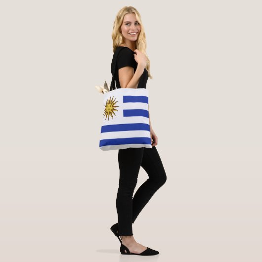 Uruguay-vlag Tote Bag (Op model)