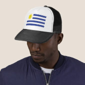 Uruguay-vlag Trucker Pet (In situ)