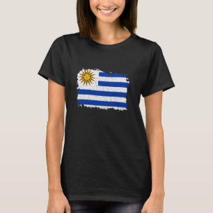 Uruguay Vlag Uruguayaanse Roots Uruguayaanse Pri T-shirt
