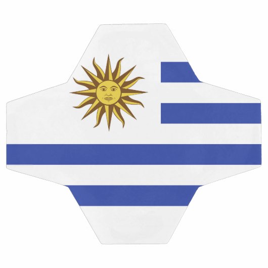 Uruguay-vlag Voetbal (Enkel)