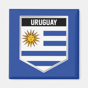 Uruguay-vlaggenschild Magneet