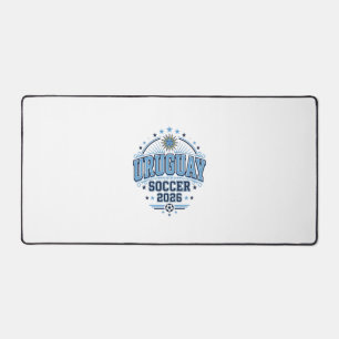 Uruguay Voetbal 2026 Voetbal Vet Land Typografie Bureaumat