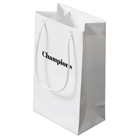 Uruguay-Voetbal Klein Cadeauzakje (Achterkant Gekanteld)