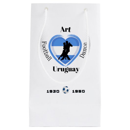 Uruguay-Voetbal Klein Cadeauzakje (Voorkant)