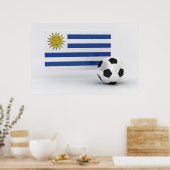 Uruguay-Voetbal Poster (Keuken)