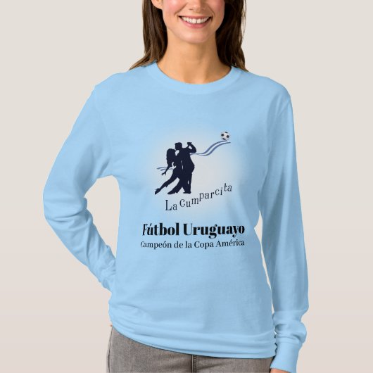 Uruguay-Voetbal T-shirt (Voorkant)