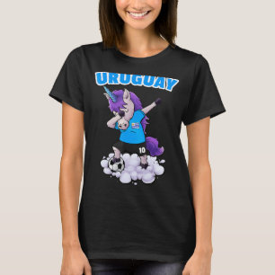 Uruguay Voetbal Uruguayaanse Voetbal Vlag Futbol D T-shirt