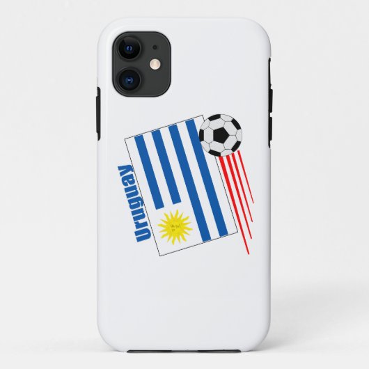 Uruguay-voetbalteam Case-Mate iPhone Case (Achterkant)