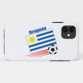 Uruguay-voetbalteam Case-Mate iPhone Case (Achterkant (horizontaal))