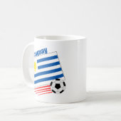 Uruguay-voetbalteam Koffiemok (Voorkant links)