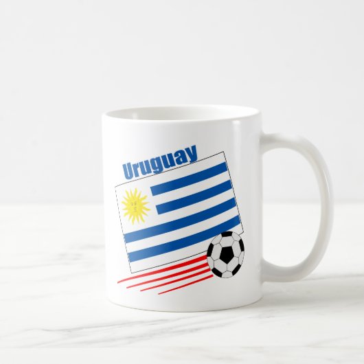 Uruguay-voetbalteam Koffiemok (Rechts)