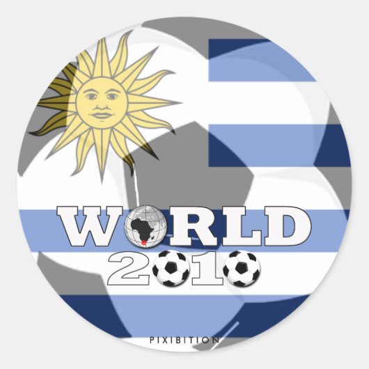 Uruguay WK Sticker (Voorkant)