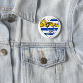Uruguayaans meisje ronde button 5,7 cm (In situ)