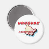 Uruguayaanse magneet (Voorkant / Achterkant)