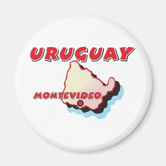 Uruguayaanse magneet (Voorkant)