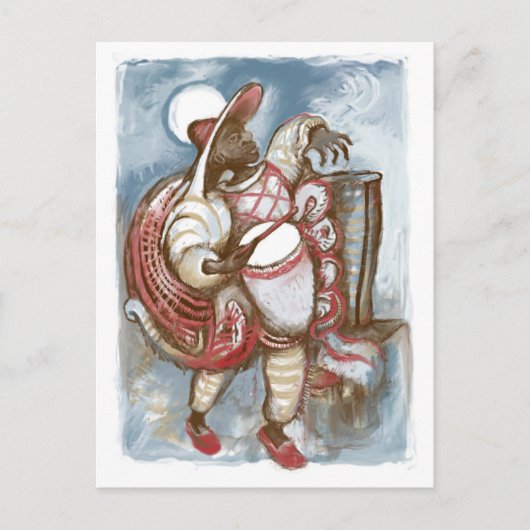 Uruguayaanse rum Man Briefkaart (Voorkant)