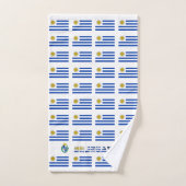 Uruguayaanse vlag bad handdoek (Handdoek)