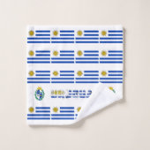 Uruguayaanse vlag bad handdoek (Wasdoekje)