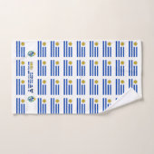 Uruguayaanse vlag bad handdoek (Handdoek)