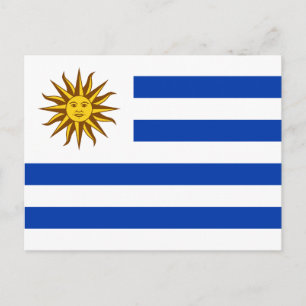 Uruguayaanse vlag briefkaart