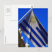 Uruguayaanse vlag briefkaart (Voorkant / Achterkant)