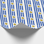 Uruguayaanse vlag cadeaupapier (Hoek)