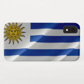 Uruguayaanse vlag - Case-Mate iPhone case (Achterkant (horizontaal))
