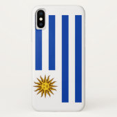 Uruguayaanse vlag Case-Mate iPhone case (Achterkant)