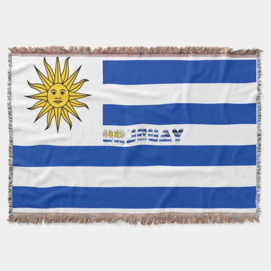 Uruguayaanse vlag deken (Voorkant)