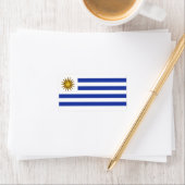 Uruguayaanse vlag etiket (Insitu)