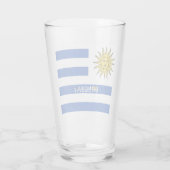 Uruguayaanse vlag glas (Achterkant)