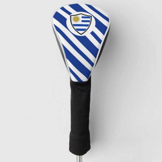 Uruguayaanse vlag golfheadcover (Voorkant)