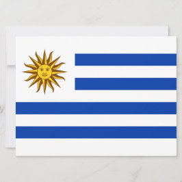 Uruguayaanse vlag kaart