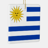 Uruguayaanse vlag keramisch ornament (Rechts)