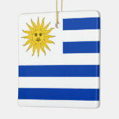 Uruguayaanse vlag keramisch ornament (Links)