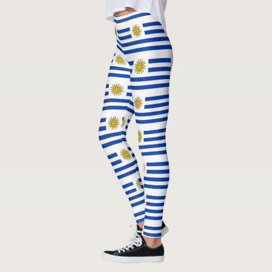 Uruguayaanse vlag leggings (Links)