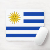 Uruguayaanse vlag muismat (Met muis)