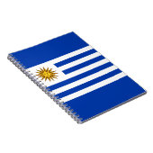 Uruguayaanse vlag notitieboek (Rechterzijde)