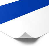 Uruguayaanse vlag poster (Hoek)