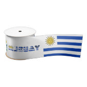 Uruguayaanse vlag satijnen lint (Spoel)