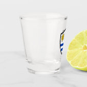 Uruguayaanse vlag shot glas (Links)