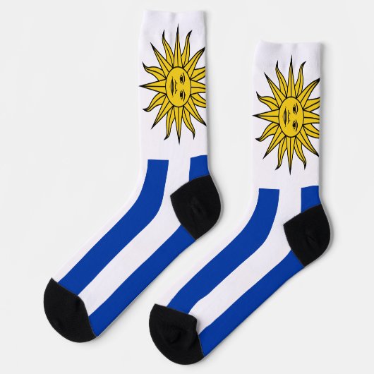 Uruguayaanse vlag sokken (Links)